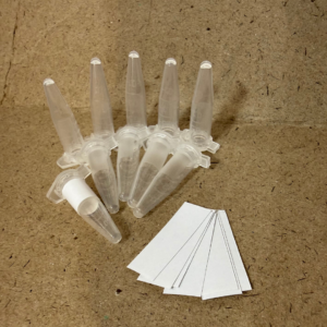 Pinos de plástico 0,5ml